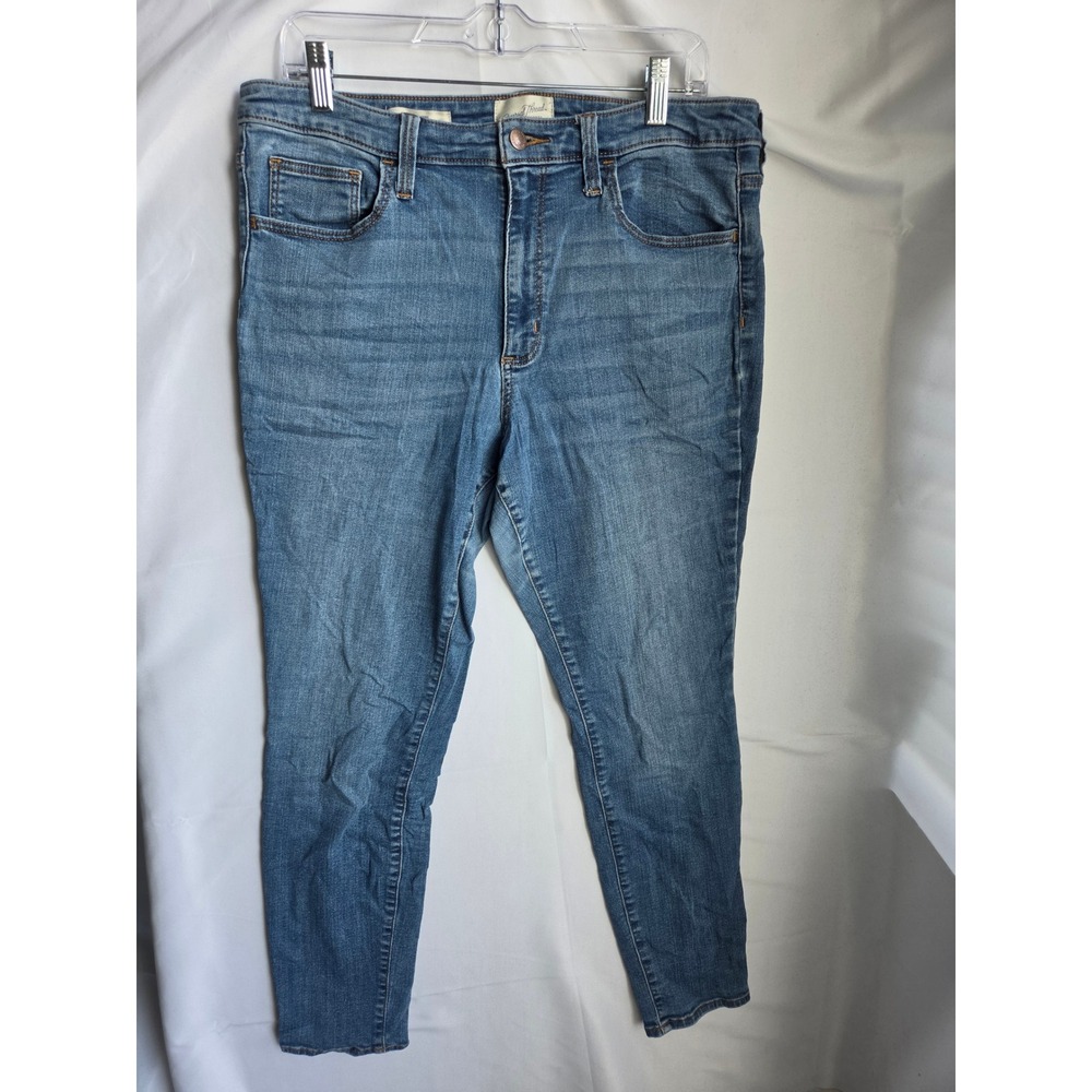 Universal Thread High Rise Skinny Jeans Womens Blue Medium Skinny High